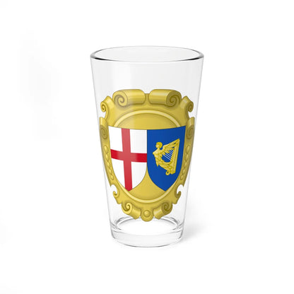 Coat of Arms of the Commonwealth of England (Ireland) (Coat of Arms) Pint Glass 16oz 16oz - Go Mug Yourself