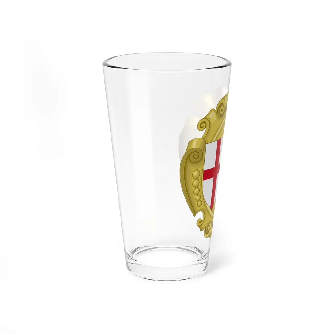 Coat of Arms of the Commonwealth of England (Ireland) (Coat of Arms) Pint Glass 16oz - Go Mug Yourself