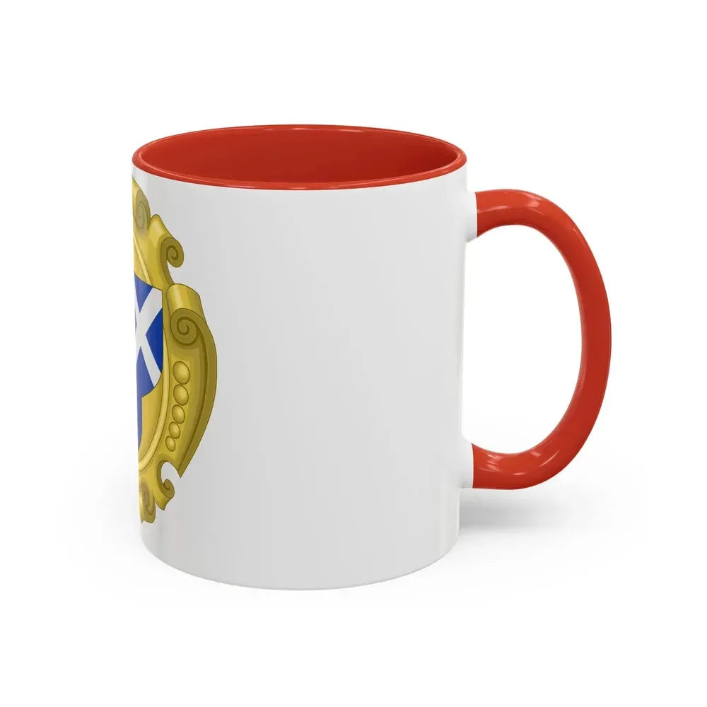 Coat of Arms of the Commonwealth of England, Scotland and Ireland - Accent Coffee Mug - Go Mug Yourself
