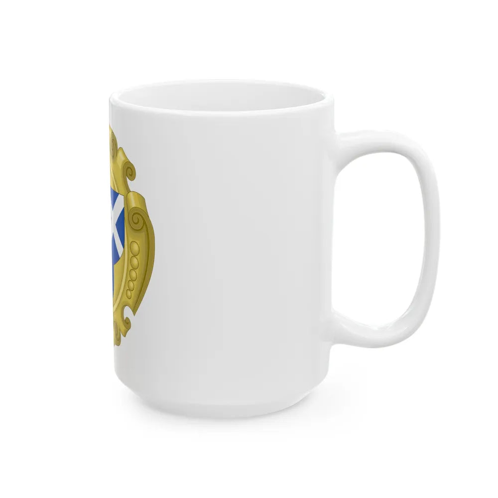 Coat of Arms of the Commonwealth of England, Scotland and Ireland - White Coffee Mug-Go Mug Yourself