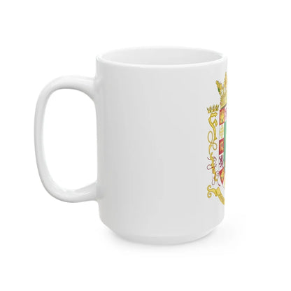 Coat of arms of the Commonwealth of Puerto Rico 2 - White Coffee Mug-Go Mug Yourself