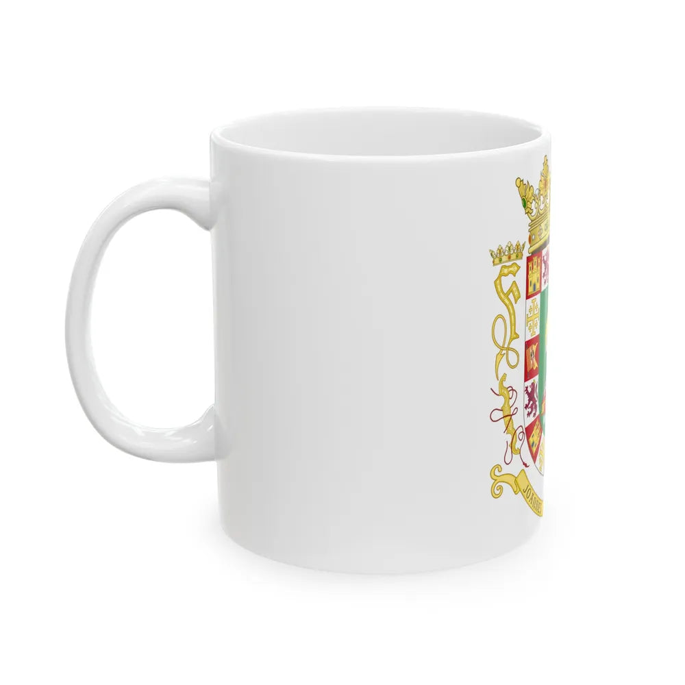 Coat of arms of the Commonwealth of Puerto Rico 2 - White Coffee Mug-Go Mug Yourself