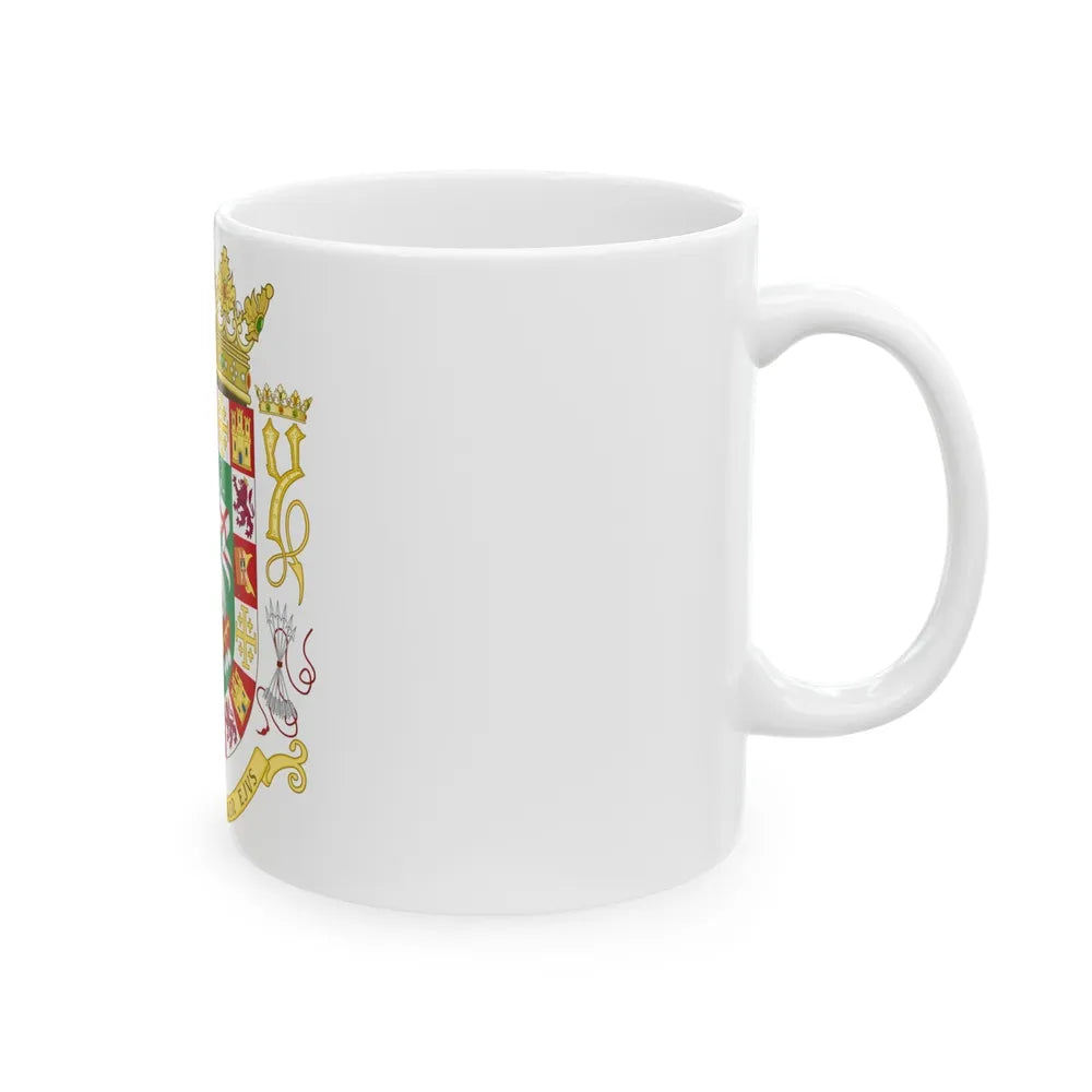 Coat of arms of the Commonwealth of Puerto Rico 2 - White Coffee Mug-Go Mug Yourself