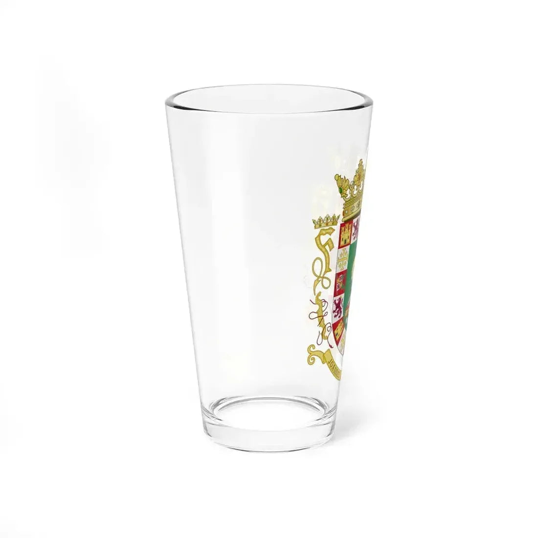 Coat of arms of the Commonwealth of Puerto Rico - Pint Glass 16oz - Go Mug Yourself