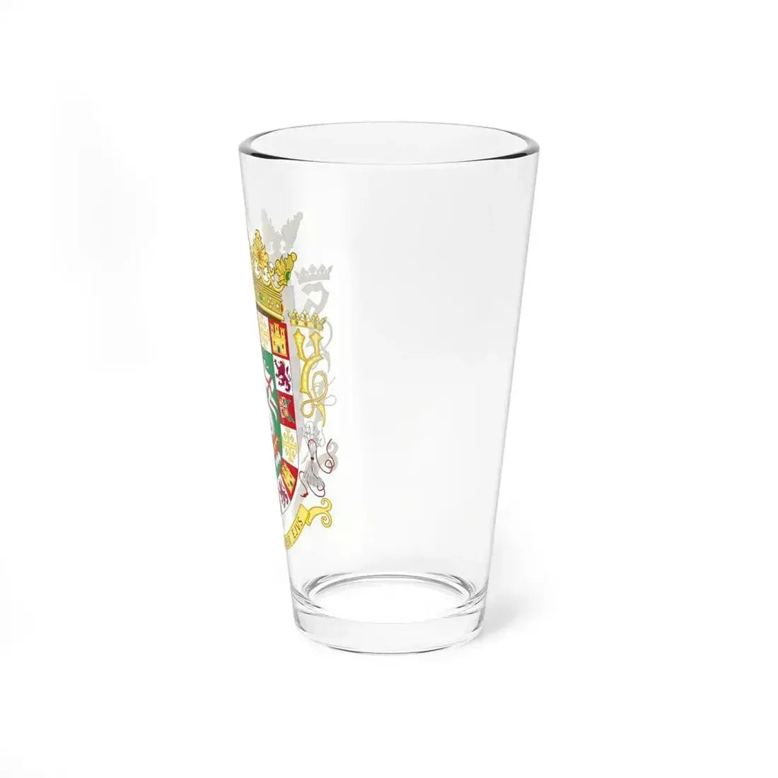 Coat of arms of the Commonwealth of Puerto Rico - Pint Glass 16oz - Go Mug Yourself