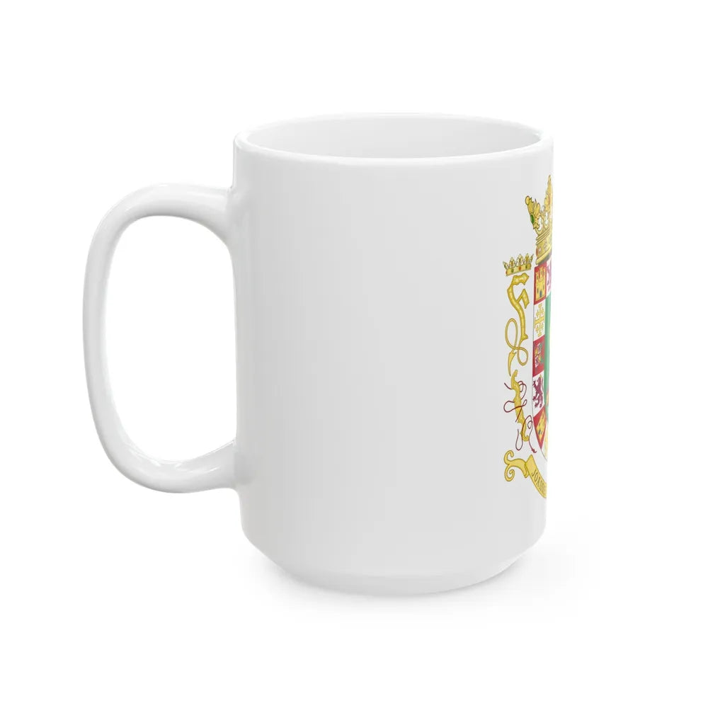 Coat of arms of the Commonwealth of Puerto Rico - White Coffee Mug-Go Mug Yourself