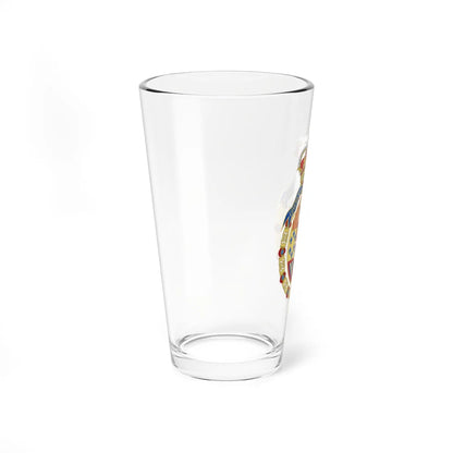 Coat of Arms of the Congress of Spain (Spain) (Coat of Arms) Pint Glass 16oz - Go Mug Yourself