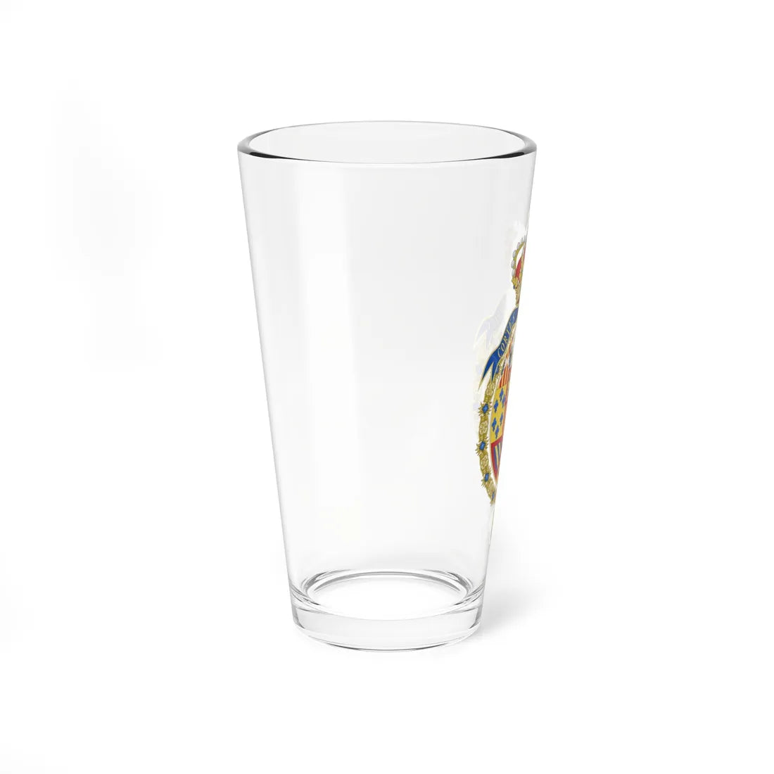 Coat of Arms of the Cortes Generales (Spain) (Coat of Arms) Pint Glass 16oz - Go Mug Yourself