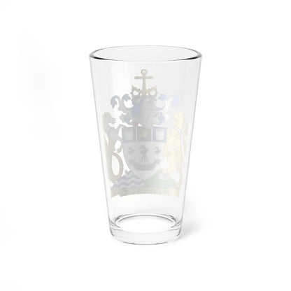 Coat of Arms of the County Borough of Teesside (England) (Coat of Arms) Pint Glass 16oz - Go Mug Yourself