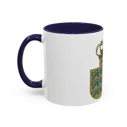 Coat of arms of the County of Greenland - Accent Coffee Mug - Go Mug Yourself