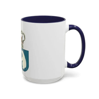 Coat of arms of the County of Greenland - Accent Coffee Mug - Go Mug Yourself