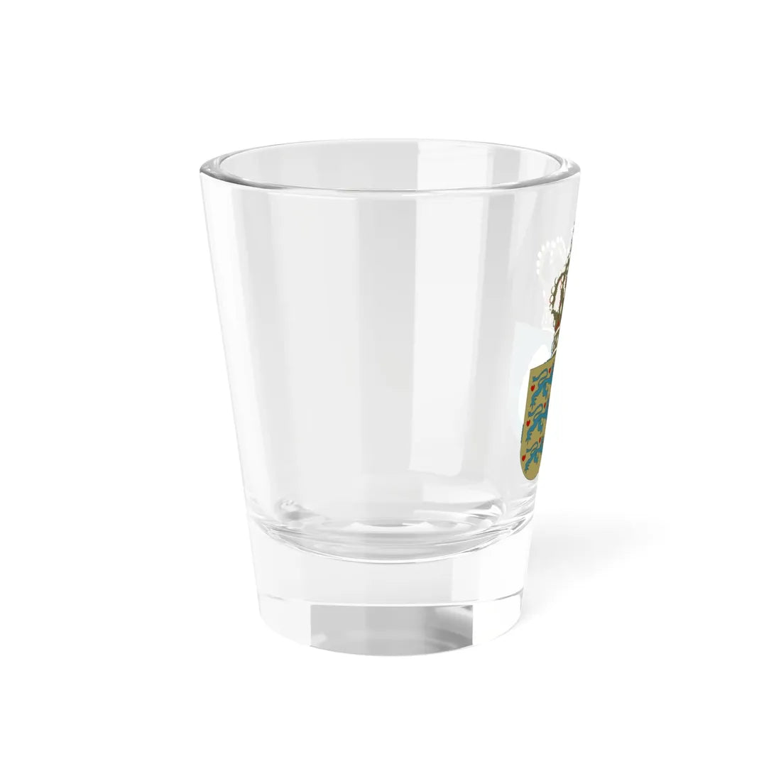 Coat of arms of the County of Greenland (Coat of Arms) Shot Glass 1.5oz - Go Mug Yourself