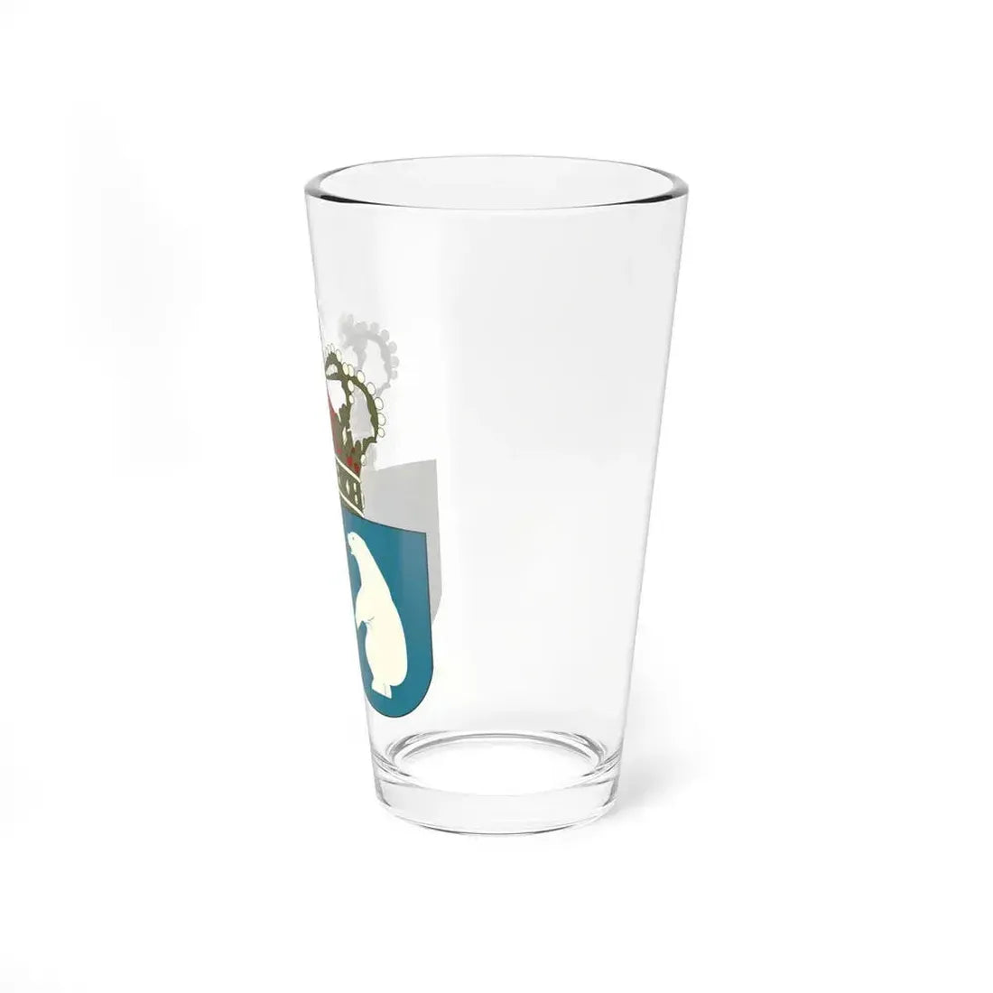 Coat of arms of the County of Greenland - Pint Glass 16oz - Go Mug Yourself