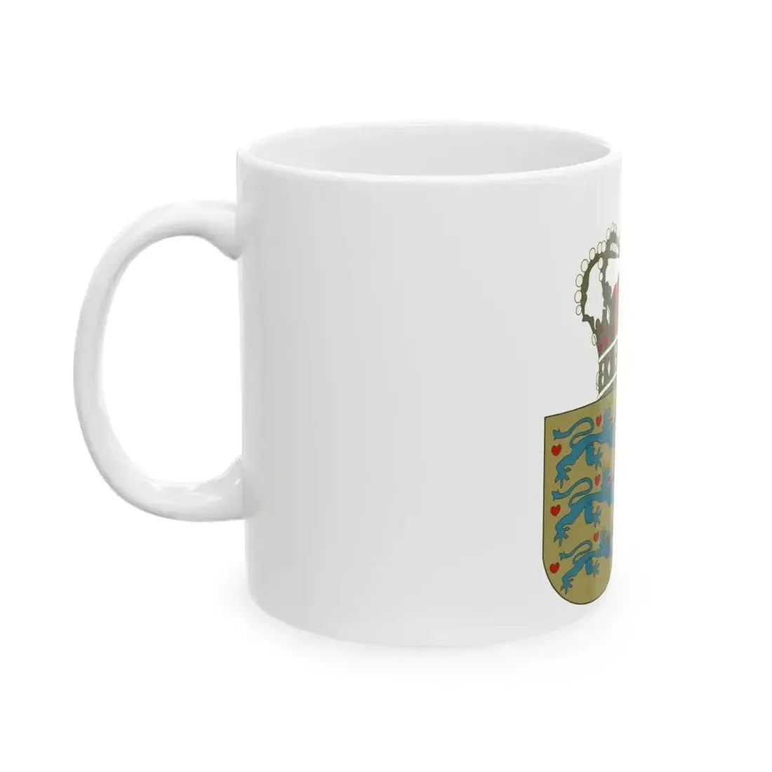 Coat of arms of the County of Greenland - White Coffee Mug - Go Mug Yourself