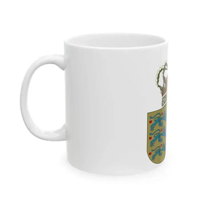 Coat of arms of the County of Greenland - White Coffee Mug - Go Mug Yourself