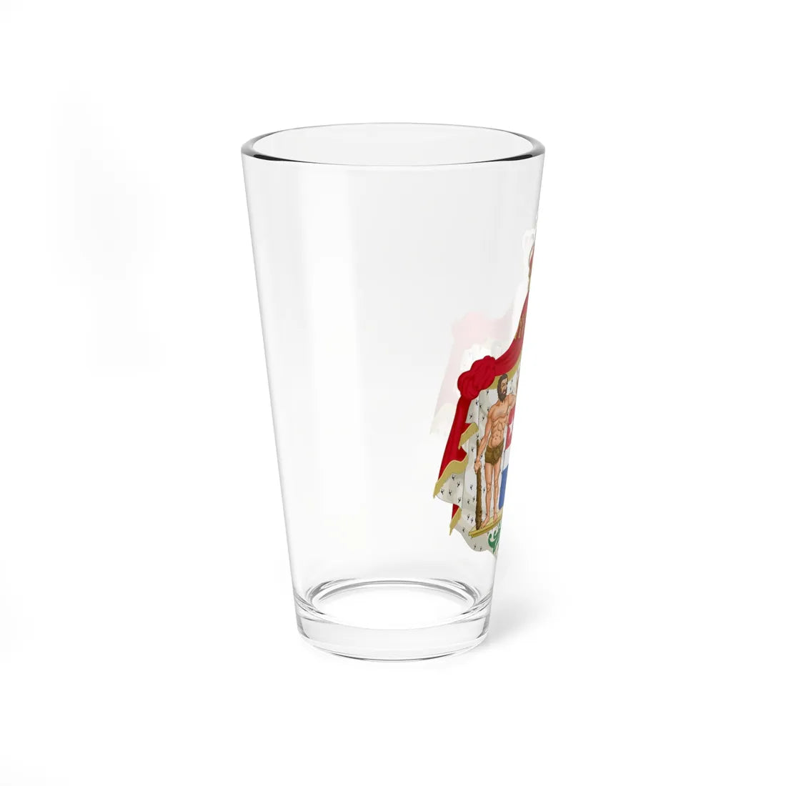 Coat of arms of the Cretan State (Algeria) (Coat of Arms) Pint Glass 16oz - Go Mug Yourself