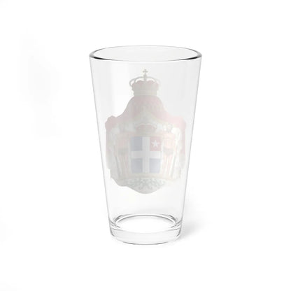 Coat of arms of the Cretan State (Algeria) (Coat of Arms) Pint Glass 16oz - Go Mug Yourself