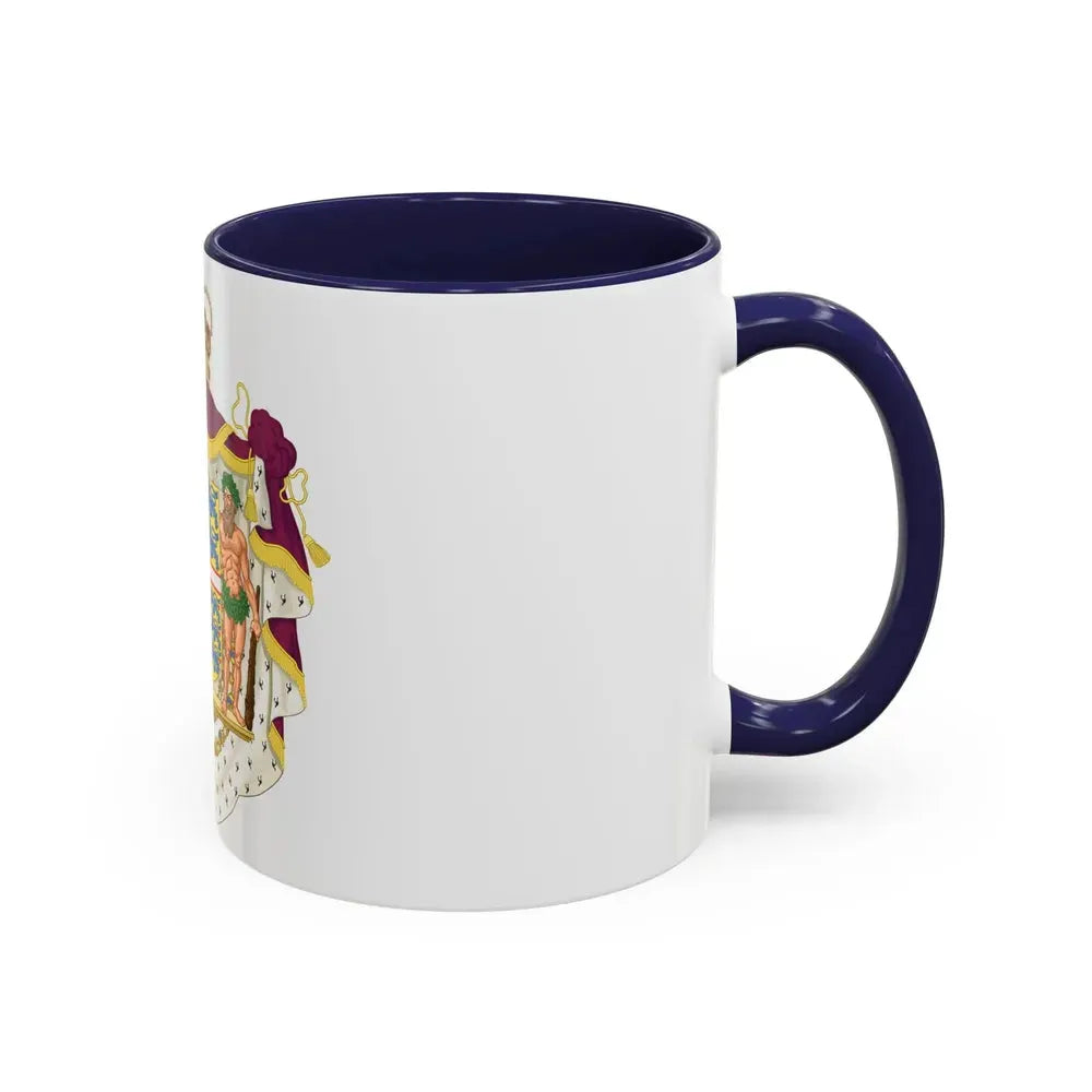 Coat of arms of the Crown Prince of Denmark - Accent Coffee Mug - Go Mug Yourself