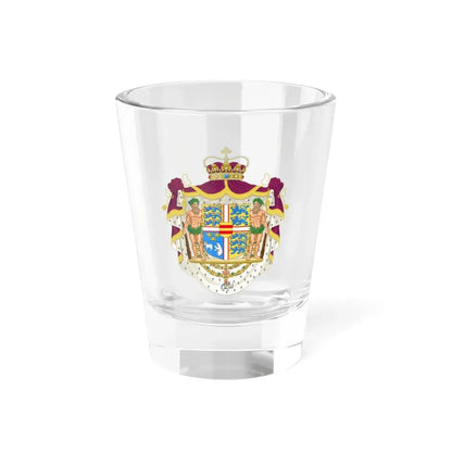 Coat of arms of the Crown Prince of Denmark - Shot Glass 1.5oz 1.5oz - Go Mug Yourself