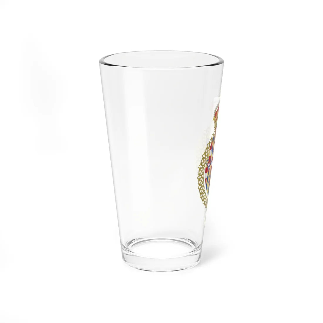Coat of Arms of the Crown Prince of the Two Sicilies (Italy) (Coat of Arms) Pint Glass 16oz - Go Mug Yourself