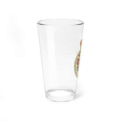 Coat of Arms of the Crown Prince of the Two Sicilies (Italy) (Coat of Arms) Pint Glass 16oz - Go Mug Yourself