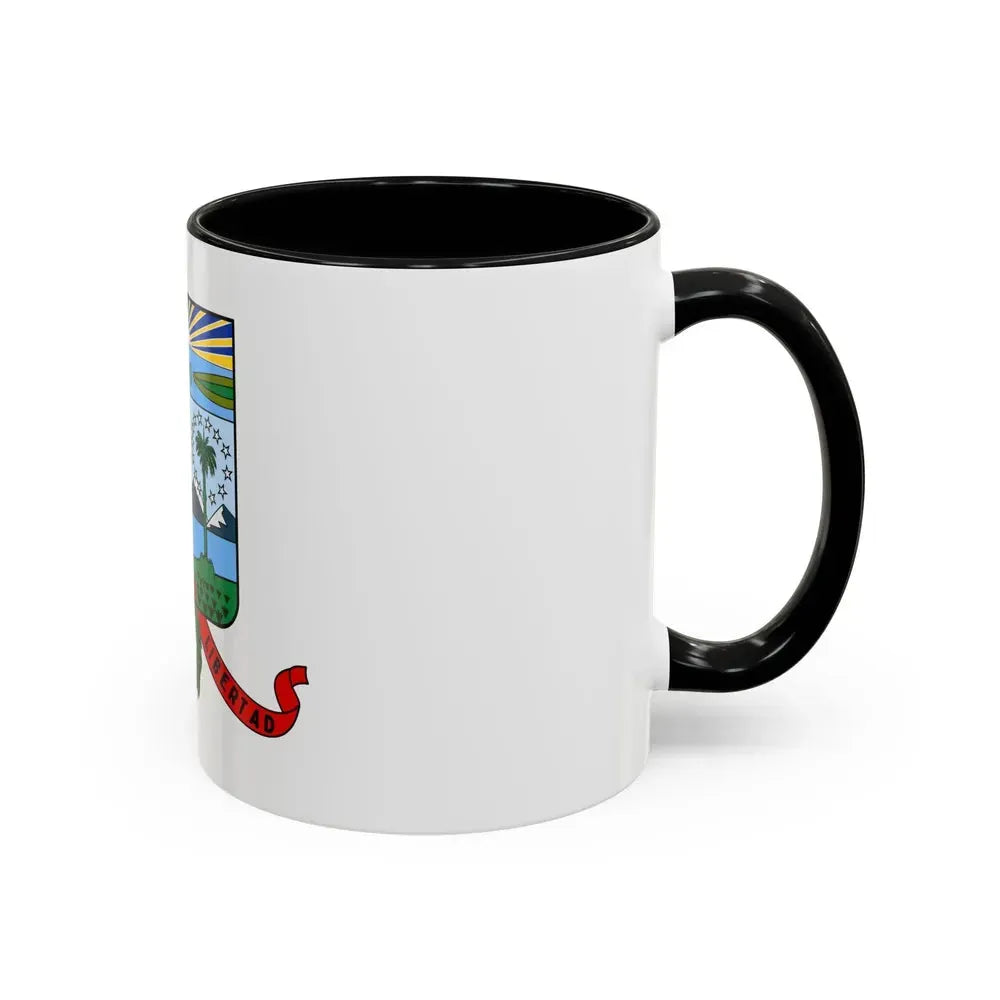 Coat of arms of the Cuban Filibuster Movement - Accent Coffee Mug - Go Mug Yourself