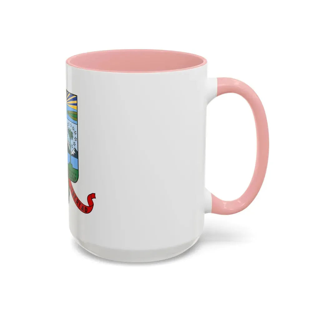 Coat of arms of the Cuban Filibuster Movement - Accent Coffee Mug - Go Mug Yourself