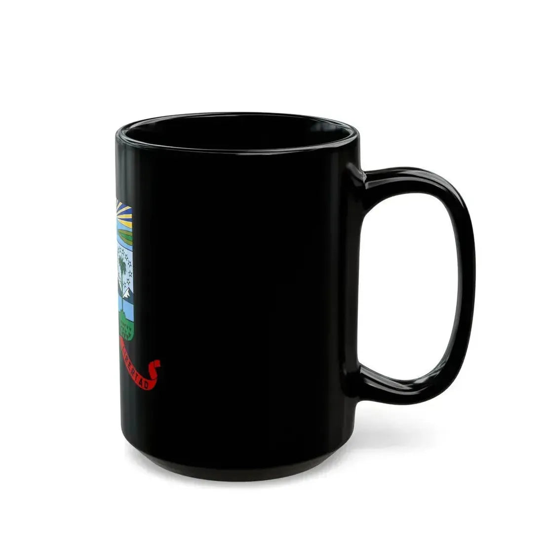 Coat of arms of the Cuban Filibuster Movement - Black Coffee Mug - Go Mug Yourself
