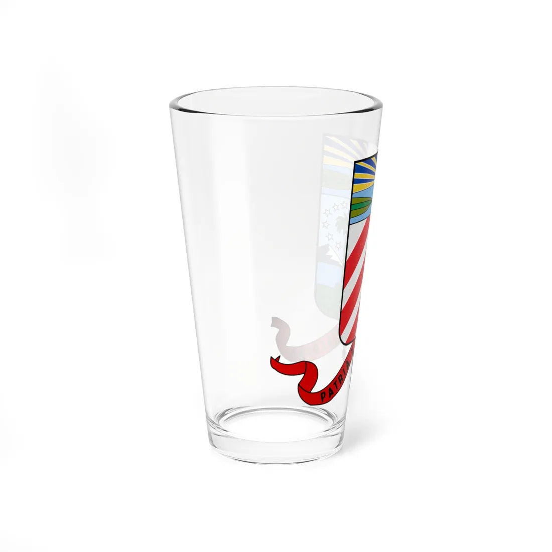Coat of arms of the Cuban Filibuster Movement (Cuba) (Coat of Arms) Pint Glass 16oz - Go Mug Yourself