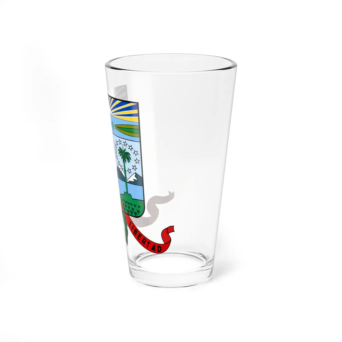 Coat of arms of the Cuban Filibuster Movement (Cuba) (Coat of Arms) Pint Glass 16oz - Go Mug Yourself