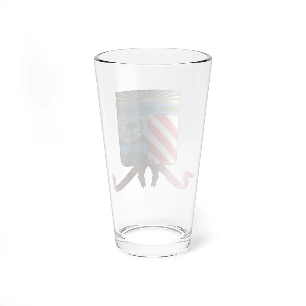 Coat of arms of the Cuban Filibuster Movement - Pint Glass 16oz-Go Mug Yourself