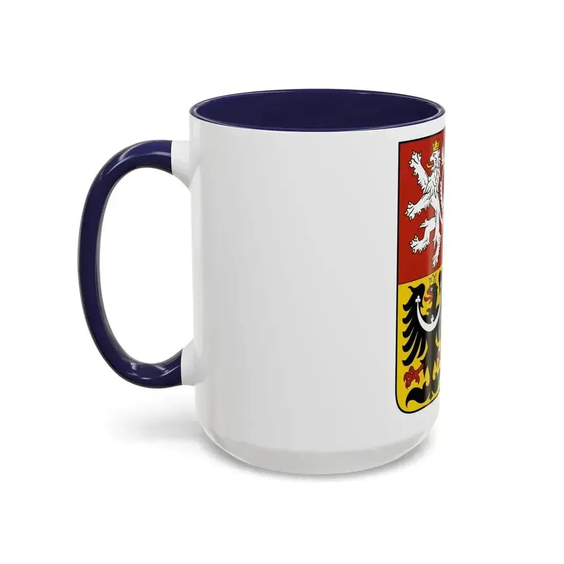 Coat of arms of the Czech Republic - Accent Coffee Mug - Go Mug Yourself
