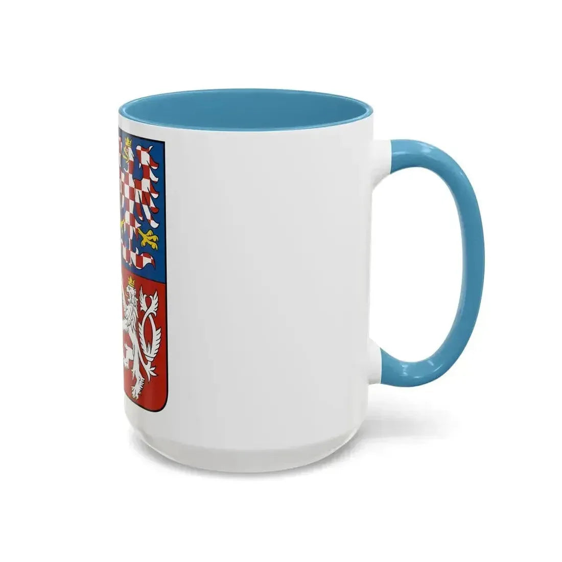 Coat of arms of the Czech Republic - Accent Coffee Mug - Go Mug Yourself