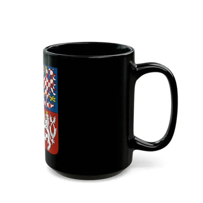 Coat of arms of the Czech Republic - Black Coffee Mug - Go Mug Yourself