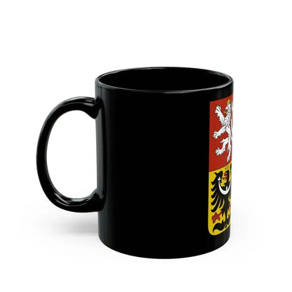 Coat of arms of the Czech Republic - Black Coffee Mug - Go Mug Yourself