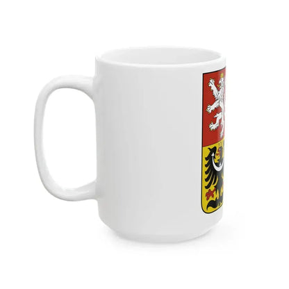Coat of arms of the Czech Republic - White Coffee Mug - Go Mug Yourself