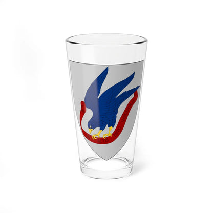 Coat of arms of the Danish Guard Hussar Regiment former (Denmark) (Coat of Arms) Pint Glass 16oz 16oz - Go Mug Yourself