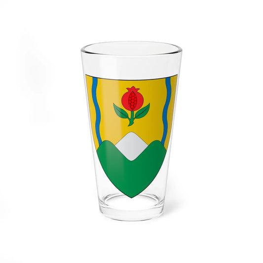 Coat of Arms of the Department of Caldas (Colombia) (Coat of Arms) Pint Glass 16oz 16oz - Go Mug Yourself
