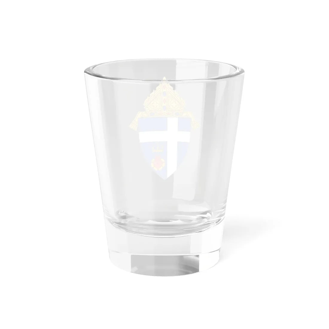 Coat of arms of the Diocese of Caruaru (Brazil) (Coat of Arms) Shot Glass 1.5oz - Go Mug Yourself