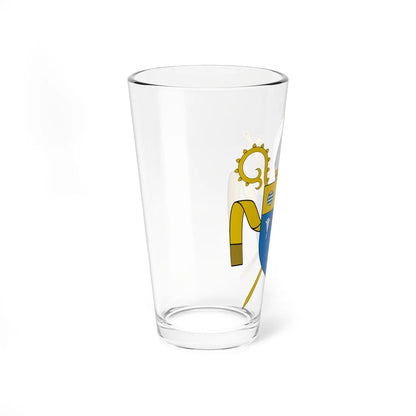 Coat of Arms of the Diocese of Lancaster (England) (Coat of Arms) Pint Glass 16oz - Go Mug Yourself