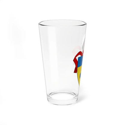 Coat of arms of the Diocese of Swansea  Brecon (United Kingdom) (Coat of Arms) Pint Glass 16oz - Go Mug Yourself