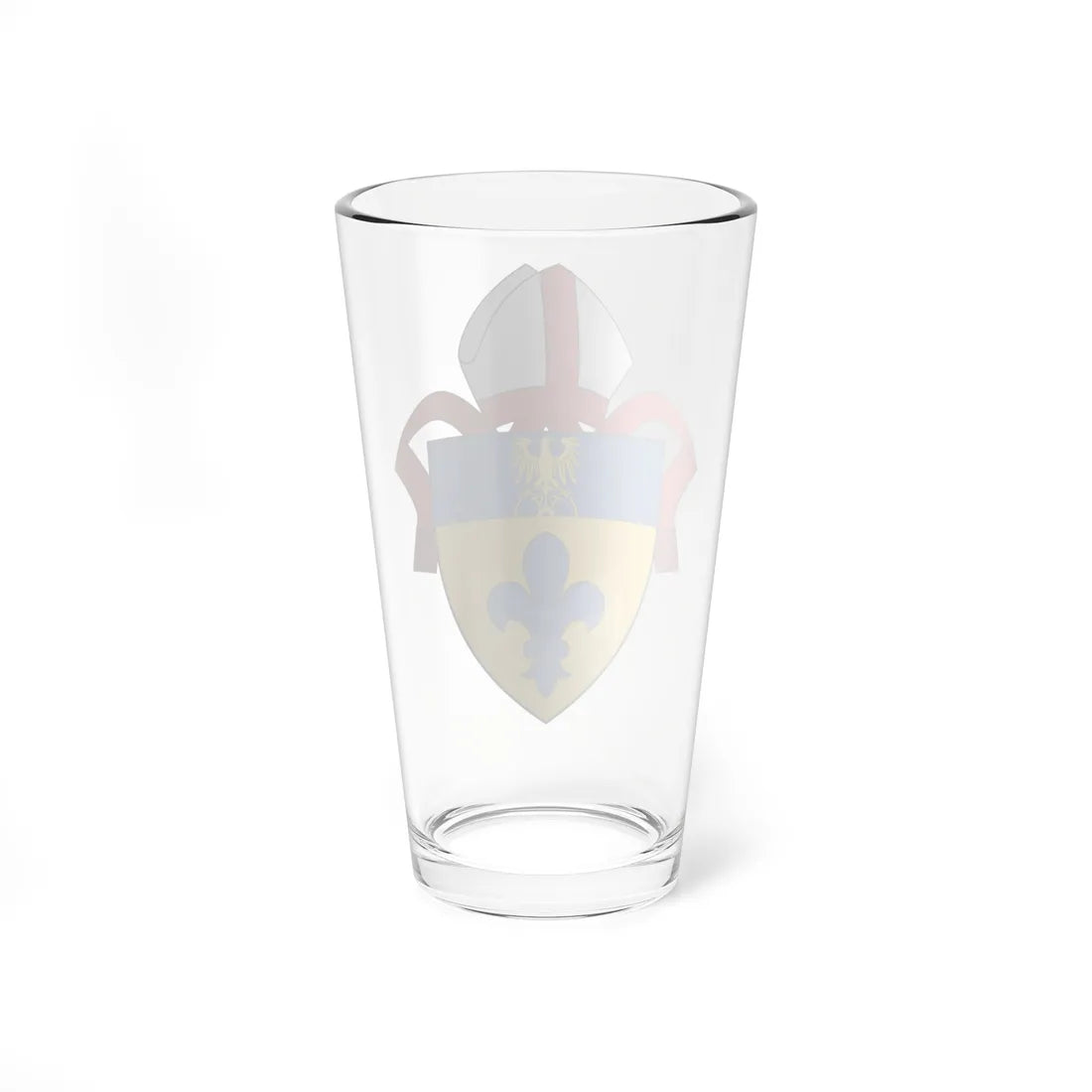 Coat of arms of the Diocese of Swansea  Brecon (United Kingdom) (Coat of Arms) Pint Glass 16oz - Go Mug Yourself