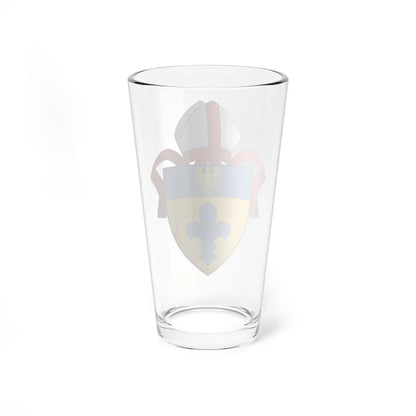 Coat of arms of the Diocese of Swansea  Brecon (United Kingdom) (Coat of Arms) Pint Glass 16oz - Go Mug Yourself