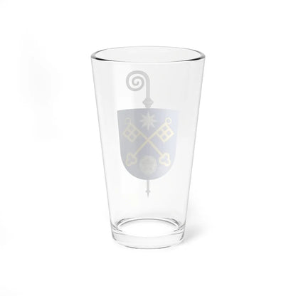 Coat of arms of the Diocese of Viborg (Denmark) (Coat of Arms) Pint Glass 16oz - Go Mug Yourself