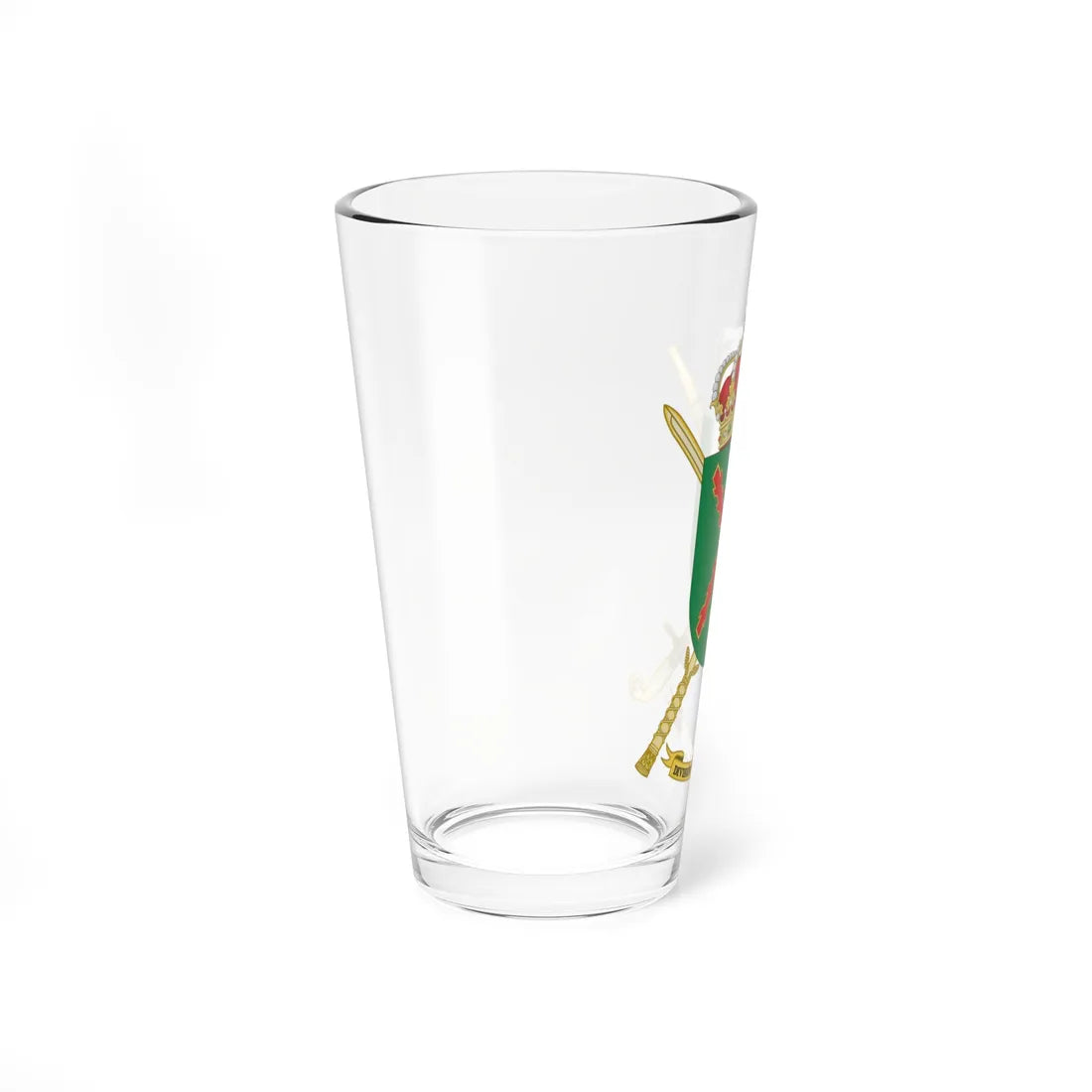 Coat of Arms of the Division Castillejos (Spain) (Coat of Arms) Pint Glass 16oz - Go Mug Yourself