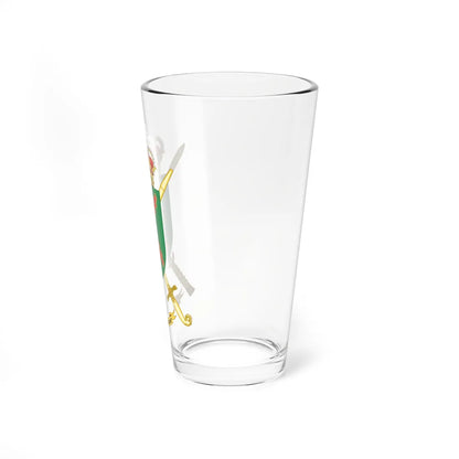 Coat of Arms of the Division Castillejos (Spain) (Coat of Arms) Pint Glass 16oz - Go Mug Yourself