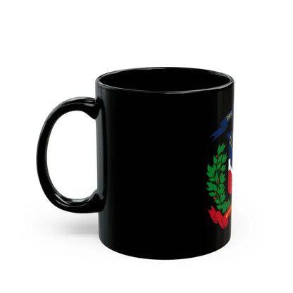 Coat of arms of the Dominican Republic - Black Coffee Mug - Go Mug Yourself