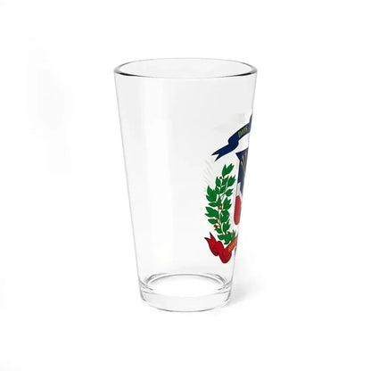 Coat of arms of the Dominican Republic - Pint Glass 16oz - Go Mug Yourself