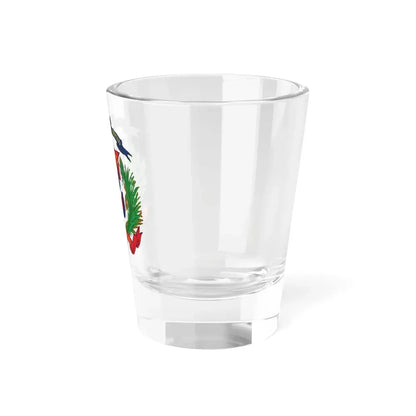 Coat of arms of the Dominican Republic - Shot Glass 1.5oz - Go Mug Yourself