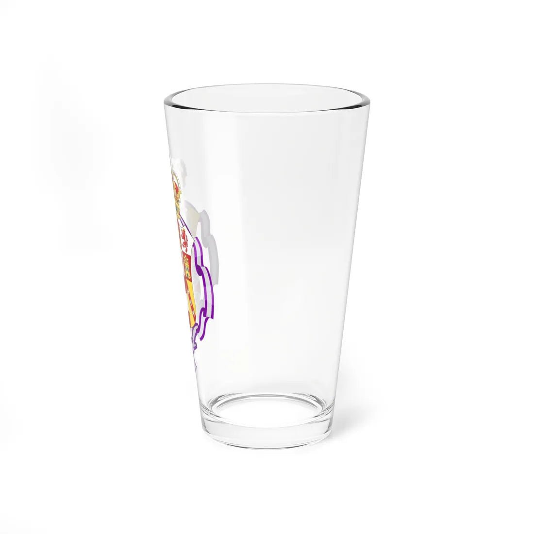 Coat of Arms of the Duchess of Lucca (Italy) (Coat of Arms) Pint Glass 16oz - Go Mug Yourself